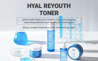 Dr.Ceuracle by leegeehaam Hyal Reyouth Toner (120ml / 4.05 fl. oz.) - Quick Absorbing and Hydration Boosting Facial Serum with Hyaluronic Acid, Panthenol for All Skin Types