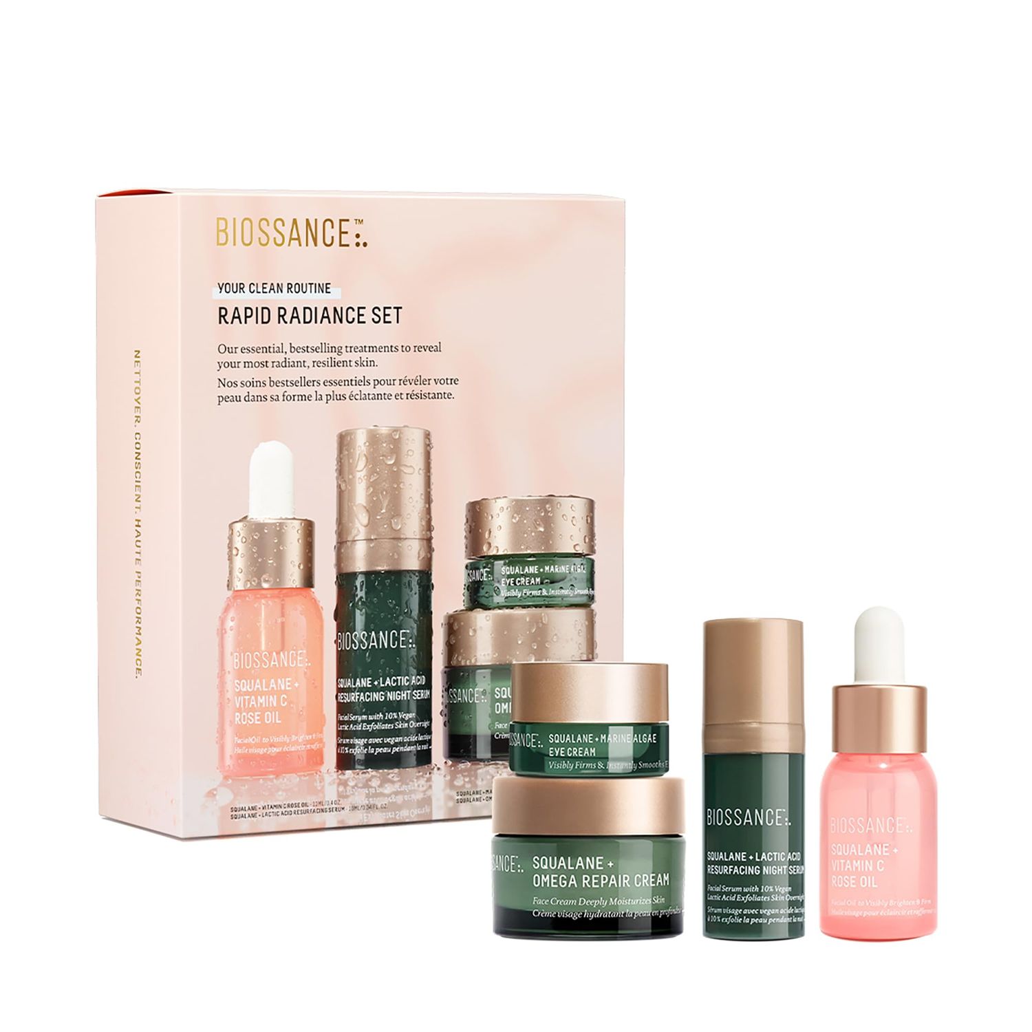 Biossance Rapid Radiance Set