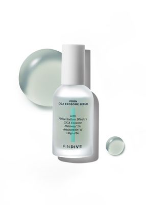 [FINDIVE OFFICIAL] PDRN CICA Exosome Serum, PDRN (Sodium DNA) 1%, Cica Exosome 1,000ppm, Marin Collagen, Soothes, Regenerates Skin, 1.69fl.oz