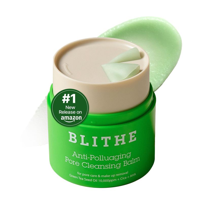 BLITHE Cleansing Balm 1.7 fl oz, Makeup Remover Balm, Hygenic Design, Korean Makeup Remover