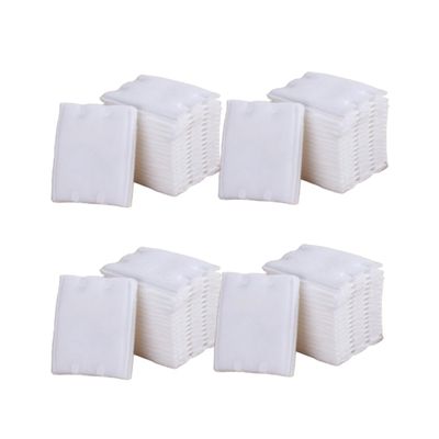 222pcs Makeup Clean Cushion Nail Facial Mask Gauze Cotton Makeup Remover Pads Square Caring Gauze Sponge Square Makeup Remover Pads Remove Makeup Cotton Face Travel