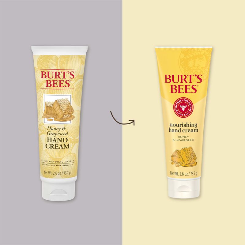Burt's Bees Nourishing Honey &amp; Grapeseed Oil Hand Cream, 2.6 Oz