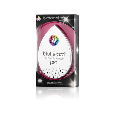 Beautyblender | Blotterazzi Pro Reusable Makeup Blotting Sponge, Includes Mirrored Compact, Re-Texturize Makeup, Absorb Excess Oil and Shine