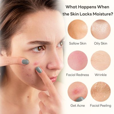 GONIM Hydro Boost Skin Barrier Mask 20pcs.Hydrating Face Masks for Sensitive Skin.Korean Skin Care.Moist-7 Hyaluronic Acid Complex.Instant Brightening