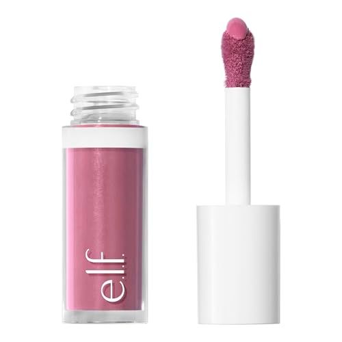 e.l.f. Camo Liquid Blush, Long-lasting Liquid Blush For High-pigment Color, Creates A Soft, Dewy Finish, Vegan &amp; Cruelty-free, Bold-Faced Lilac