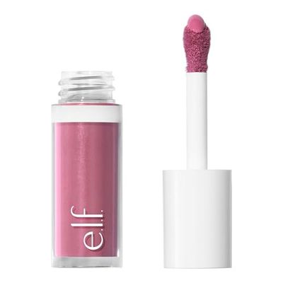 e.l.f. Camo Liquid Blush, Long-lasting Liquid Blush For High-pigment Color, Creates A Soft, Dewy Finish, Vegan &amp; Cruelty-free, Bold-Faced Lilac