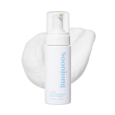 ETUDE SoonJung pH 6.5 Whip Cleanser 5.07 fl.oz (150ml) 23AD | Non Comedogenic &amp; Hypoallergenic Soft Bubble Hydrating Facial Cleanser for Sensitive Skin | Low-pH Korean Face Wash | K-Beauty