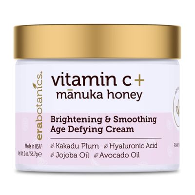 Advanced Vitamin C Face Cream - Brightening &amp; Nourishing with Jojoba Oil, Kakadu Plum for Fine Lines, Wrinkles