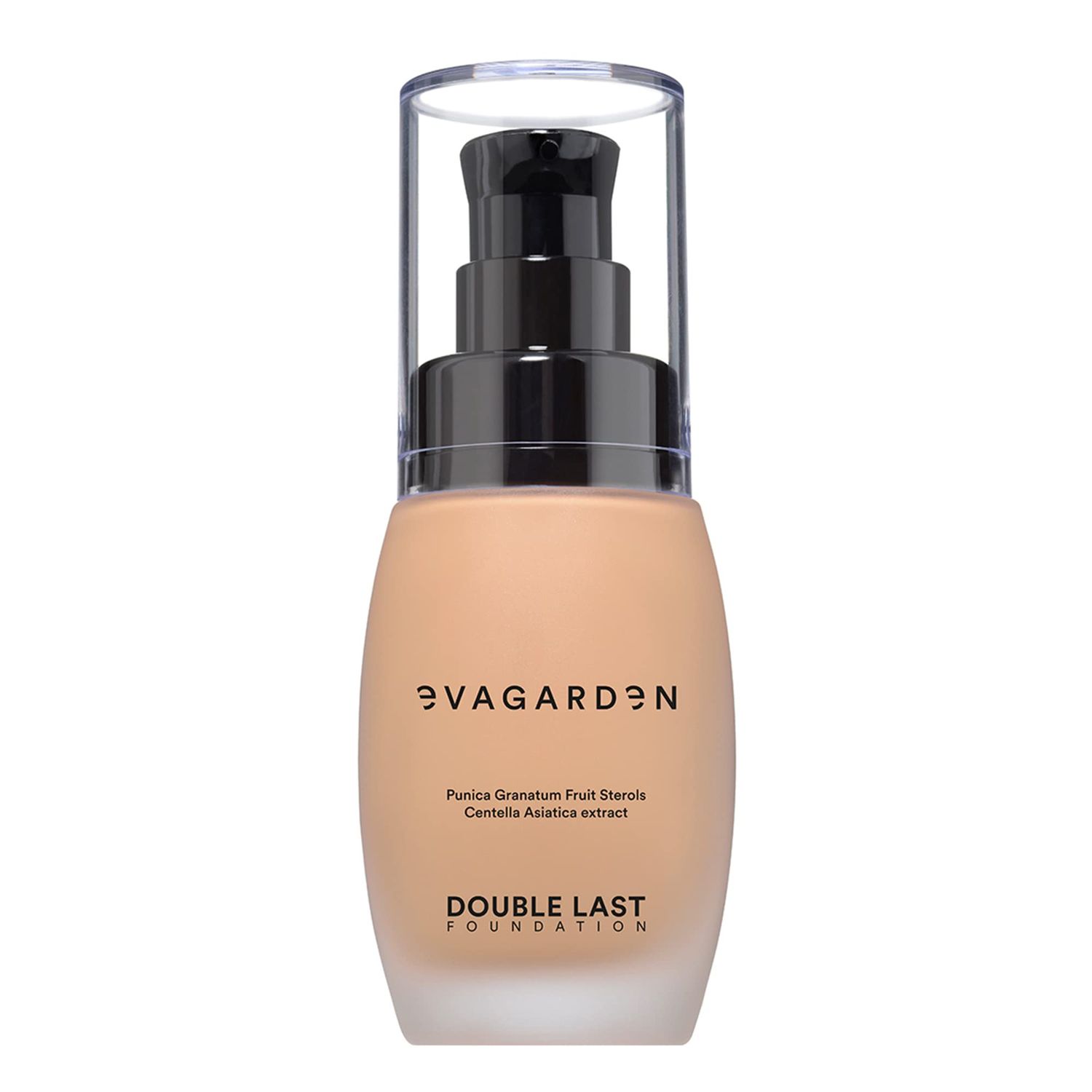 EVAGARDEN Double Last Foundation - Provides Flawless Coverage with Creamy, Light Texture - Protects Skin All Day Long - Offers Incredible Natural and Luminous Finish - 164 Almond - 1.01 oz