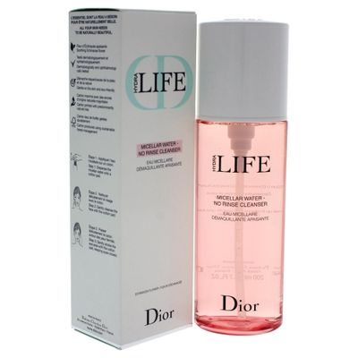 Dior Christian Hydra Life Micellar Water No Rinse Cleanser for Women, Multi-color, 6.7 Oz