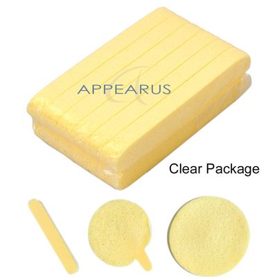 Facial Sponges | 60 Count | APPEARUS PVA Compressed Face Sponge for Face Wash Cleansing, Exfoliating, Mask, Makeup Removal