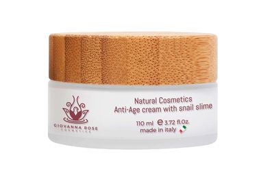 GIOVANNA ROSE COSMETICS Snail Mucin Moisturizer - Advanced anti-aging, deep hydrating cream for face and neck. Combats wrinkles, repairs acne spots, and provides essential moisture. Made in Italy