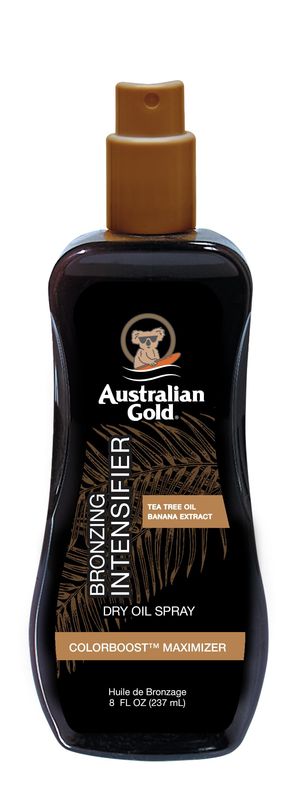 Australian Gold Bronzing Intensifier Dry Oil Spray, 8 Ounce | Colorboost Maximizer (AGDOBS)
