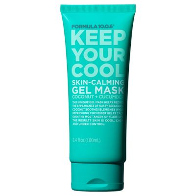 FORMULA 10.0.6 - Keep Your Cool Skin-Calming Gel Mask that Soothes Blemishes and Calms the Skin 3.4 fl oz (100ml)