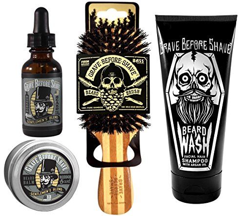 Grave Before Shave Beard Care Pack (Gentlemen&#39;s Blend)