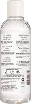 Burt's Bees Micellar Facial Cleansing Water with Rose Water, 8 Oz (Package May Vary)