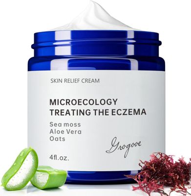 All Natural Eczema Soothing Cream Made with sea moss! Sensitive Skin Dry Skin Hydrating Comfort Moisture Fragrance Free Skin care