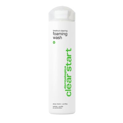 Dermalogica Clear Start Breakout Clearing Foaming Wash - Acne Face Wash with Salicylic Acid &amp; Tea Tree Oil - 10 fl oz