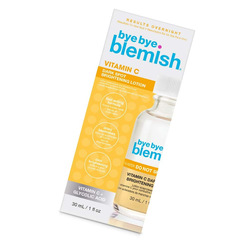 Bye Bye Blemish Dark Spot Lotion Vitamin C | Assists with Drying Blemishes And Brightening Skin | Fast Acting Solution | 1 Fl. Oz.