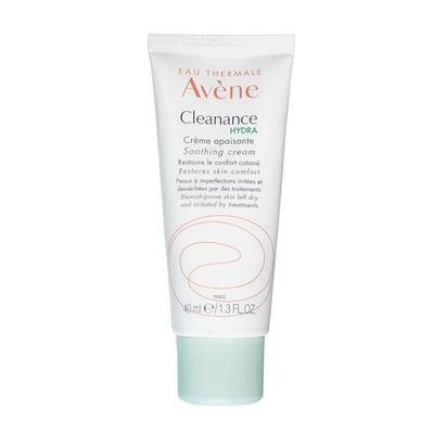 Eau Thermale Avne Cleanance HYDRA Soothing Cream, Rich Moisturizer, Adjunctive Care for Drying Acne Treatments, 1.3 oz.