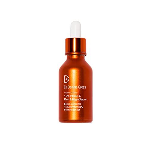 Dr Dennis Gross Vitamin C Lactic 15% Firm &amp; Brighten Serum: Visibly Improve Signs of Aging, 1 oz