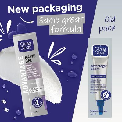 Clean &amp; Clear Advantage Quick Clear Treatment Gel (15ml)