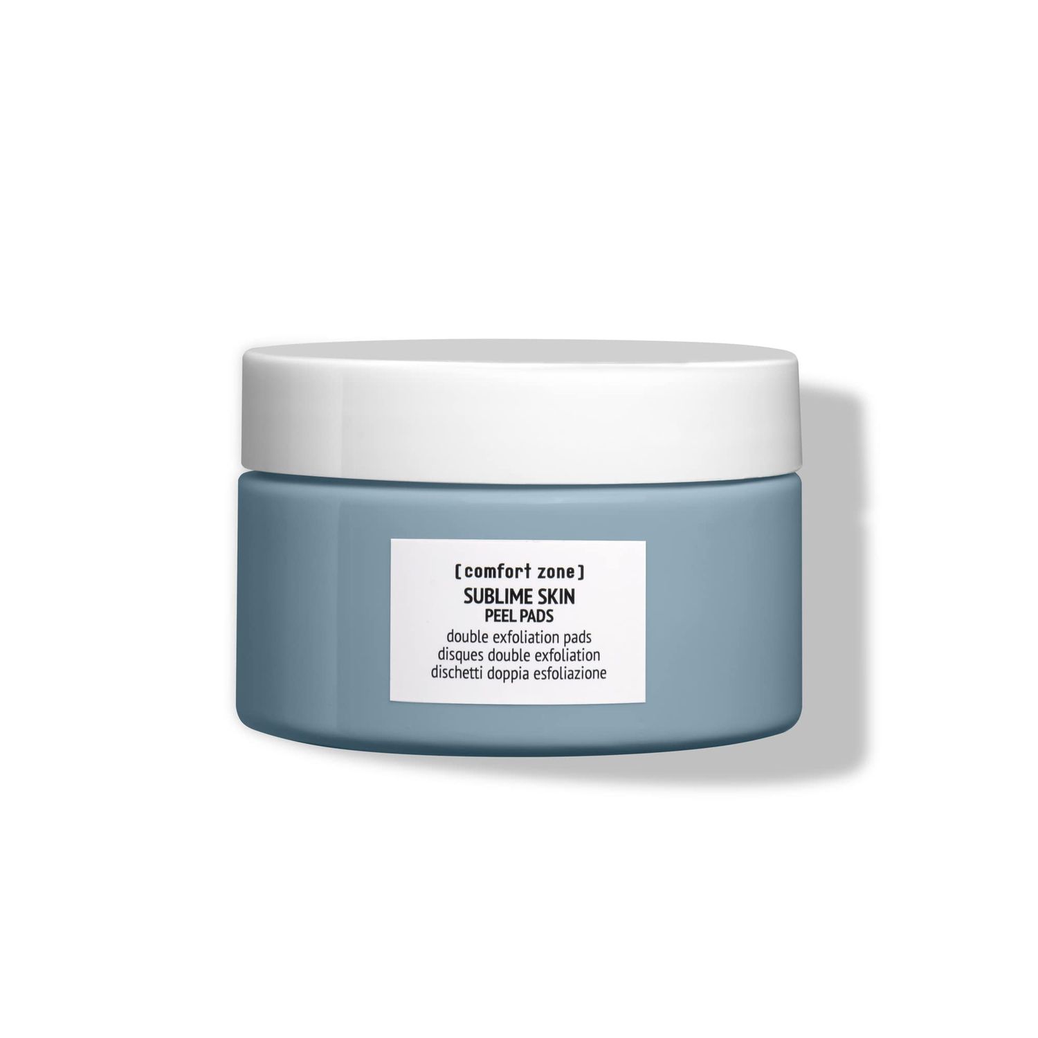 [ Comfort Zone ] Sublime Skin Peel Pads, Fragrance Free Double Exfoliation Pads To Smooth, Exfoliate And Brighten, 28 CT.