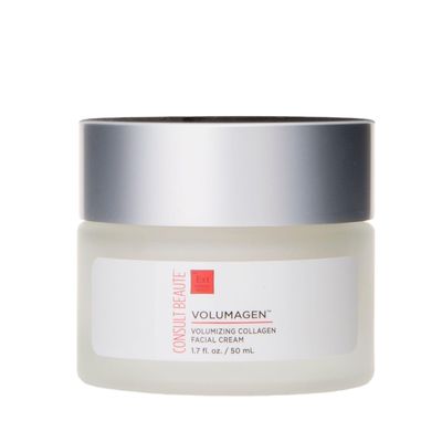 Consult Beaute - Volumagen Volumizing Collagen Facial Cream - Anti-Aging - Boost Moisture Absorption - Rehydrates and Plumps Flat Sinking Skin - For Face, Neck and Dcollet - Hyaluronic Acid - 1.7 oz