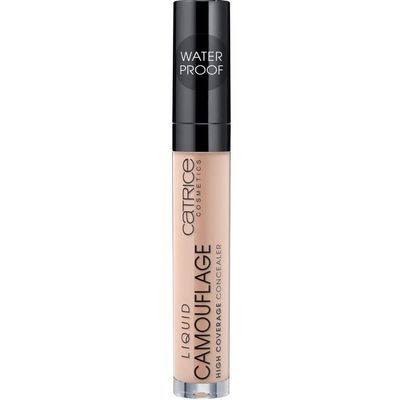 Catrice Liquid Camouflage High Coverage Concealer, Concealer Pen, Lasts 12 Hours, No.020 Light Beige, Nude for Combination Skin, for Blemished Skin, Long Lasting, Vegan, Oil-Free, Waterproof (5ml)