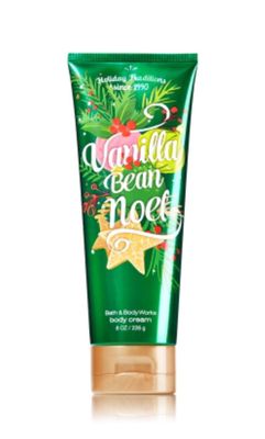 Bath &amp; Body Works Vanilla Bean Noel Body Cream 8 oz Pack of 3 (packaging may vary)