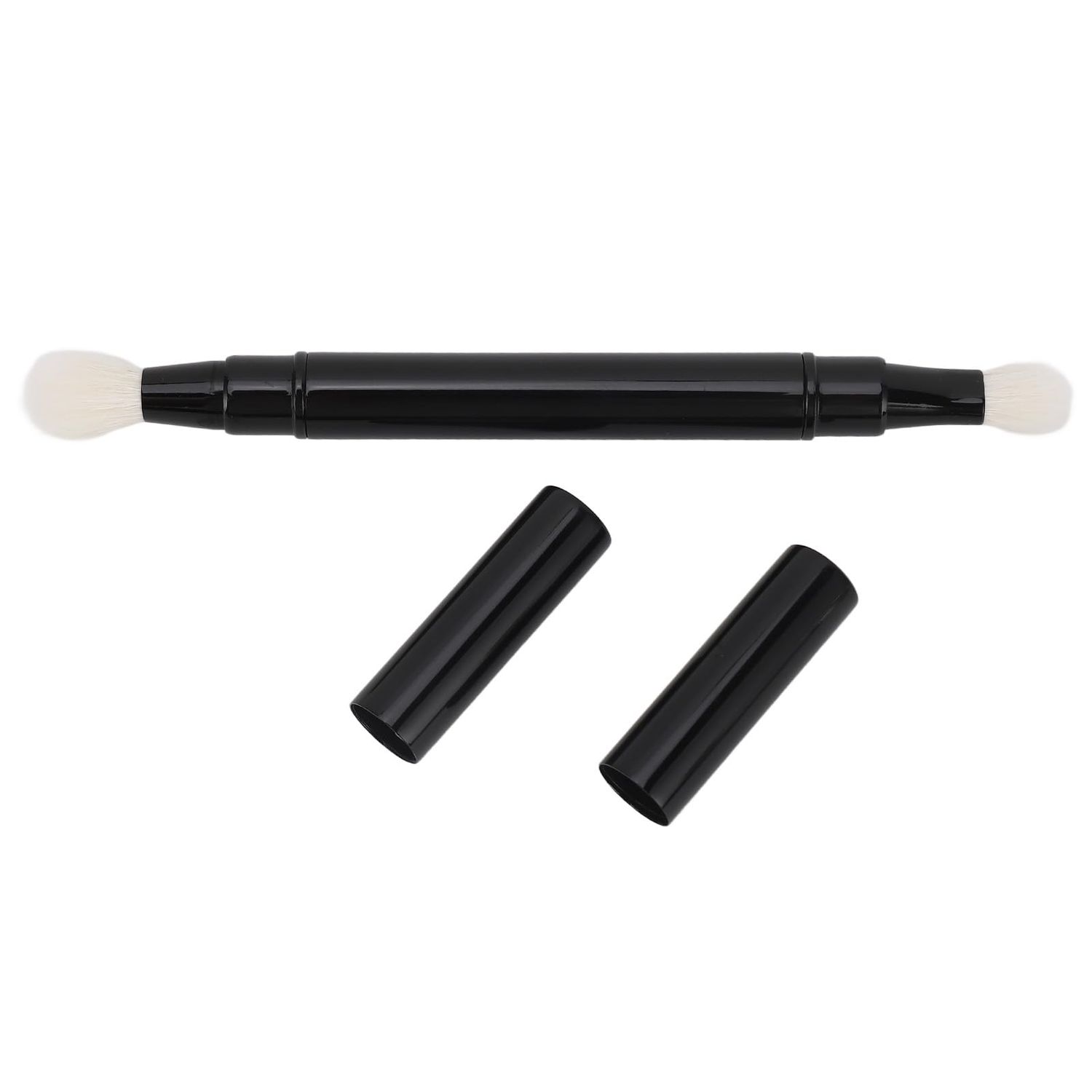 Generic Eyeshadow Brush, Retractable Dual Ended Eyeshadow Brush with Soft Bristles, Skin friendly for Travel