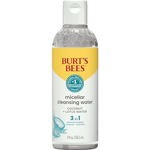 Burt&#39;s Bees Micellar Cleansing Water with Coconut &amp; Lotus Extract, 8 Oz (Package May Vary)