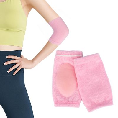 1 Pairs Elbow Moisturizing Sleeve Elbow Gel Cover Heel Socks Elbow Sleeves Elbow Pads for SPA Moisturizing Dry Cracked Skin Care