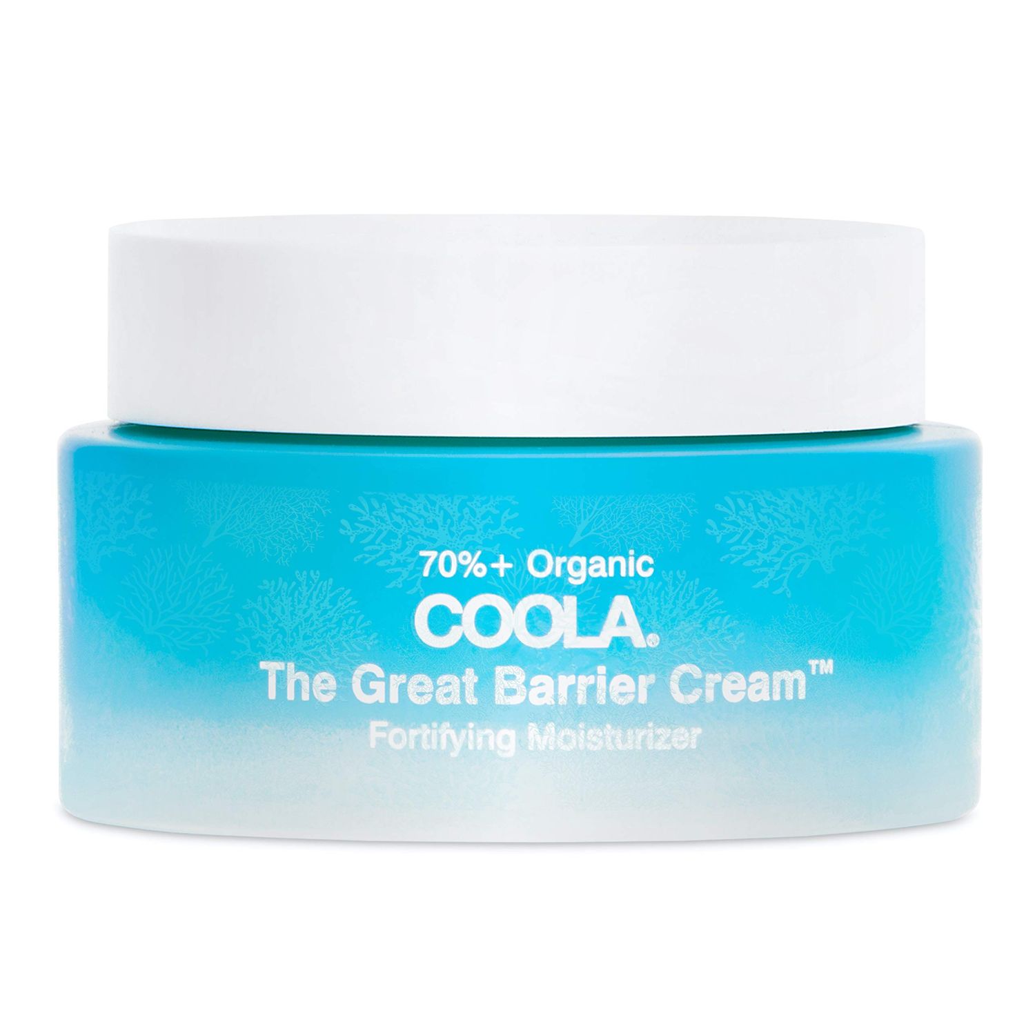 Coola Organic The Great Barrier Cream Face Moisturizer, Dermatologist Tested Skin Barrier Protection, Vegan and Gluten Free, 1.5 Fl Oz