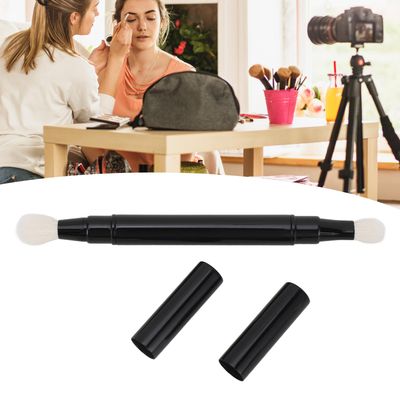 Generic Eyeshadow Brush, Retractable Dual Ended Eyeshadow Brush with Soft Bristles, Skin friendly for Travel