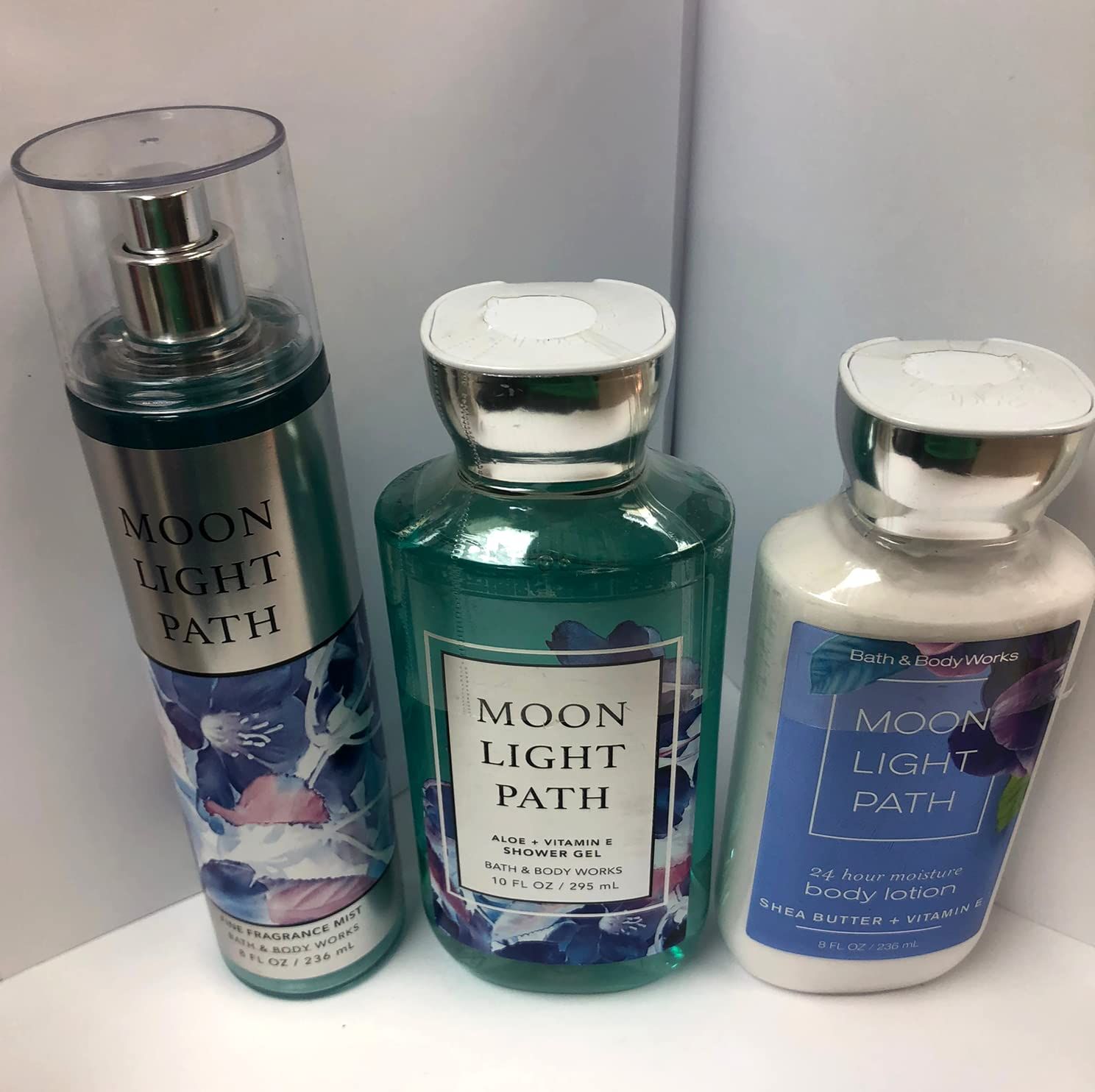 Bath &amp; Body Works Moonlight Path Gift Set - All New Daily Trio (Full-Sizes)