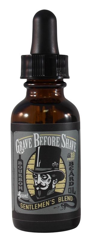 GRAVE BEFORE SHAVE Gentlemen's Blend Beard Pack (Bourbon/Sandal wood Scent)