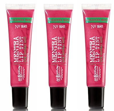 Bath &amp; Body Works C.O. Bigelow Mentha Lip Tint 3 Pack Magenta Mint #1641