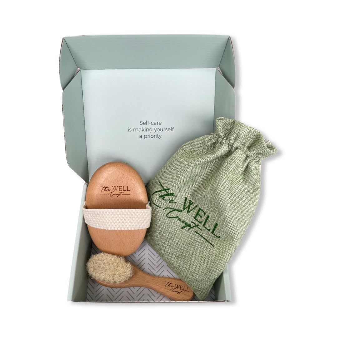 Body &amp; Face Dry Brush Set