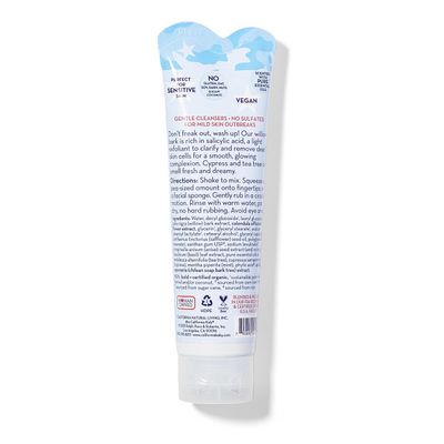 California Kids Acne Face Wash with Konjac Sponge | Gentle Kids Face Wash | Cleans Pores | Exfoliating Face Wash | Kids Face Wash for Sensitive Skin | Salicylic Acid Face Cleanser | 1.8 oz. / 51 mL