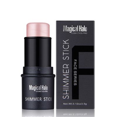 FantasyDay Illuminator Face Highlighter Makeup Sticks Pearl Shimmer Whitening Cream Shimmer Contouring Stick Foundation Stick Face Eye Nose Concealer Pen #1