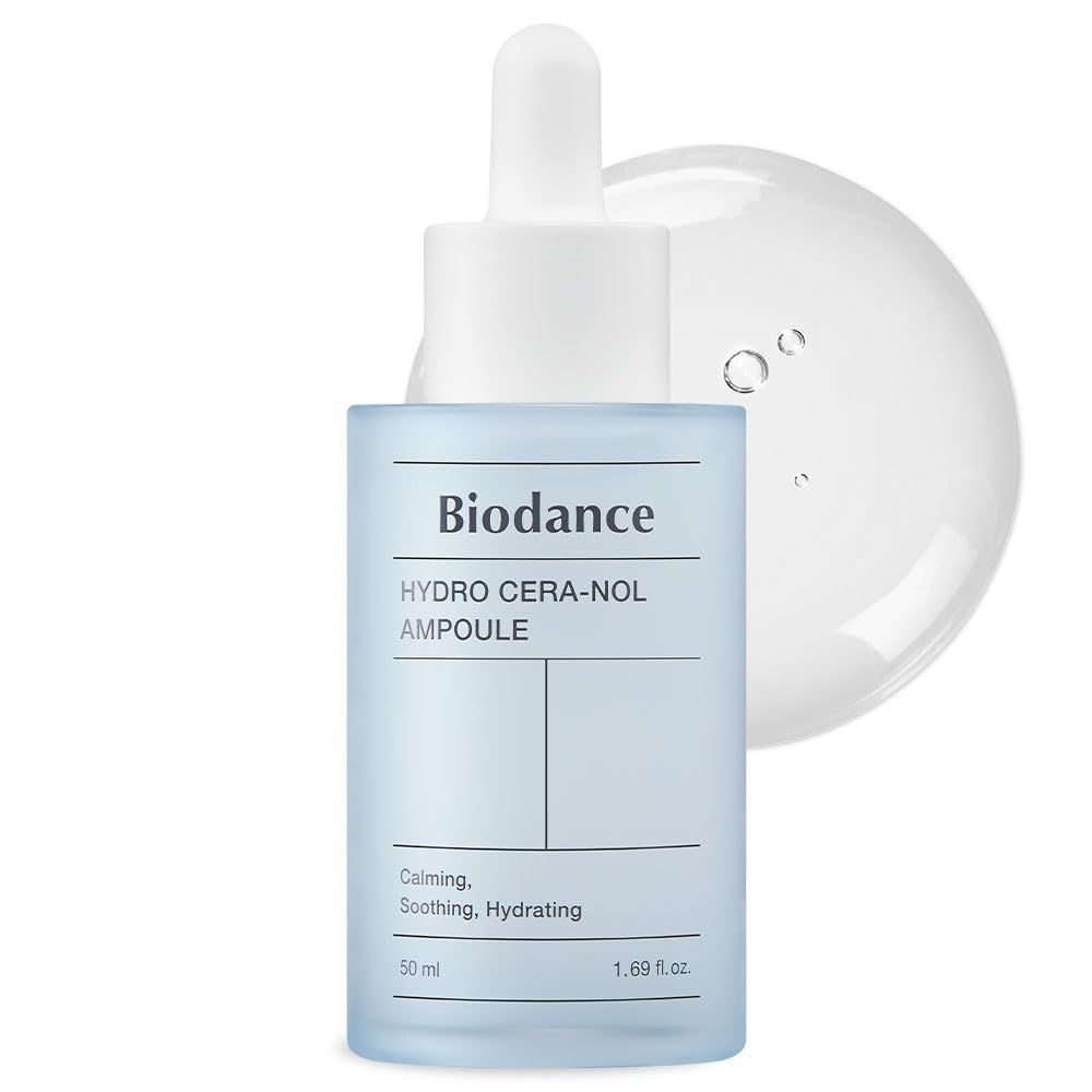 Biodance Hydro Cera-nol Ampoule, Intensive Moisturizing Serum, Deep Hydration &amp; Soothing Ampoule | 1.69 fl. oz x1ea