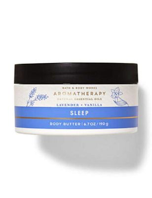 Bath and Body Works Aromatherapy Body Butter - SLEEP - LAVENDER + VANILLA - 6.7 oz