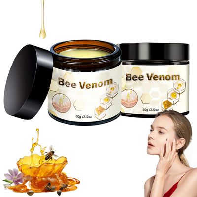 2pcs Powerful All-Body skin Treatment Cream, Powerful Bee Venom Cream Bee Venom Cream, Quickly Repair Body Blemishes, Suitable for All Skin Types