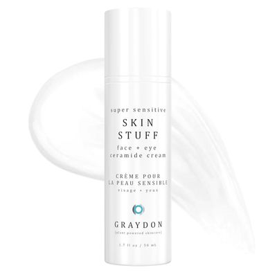 Graydon Skincare Skin Stuff Face &amp; Eye Ceramide Moisturizing Cream Soothes, Intense Hydration for Acne Prone Skin With Rosehip Oil &amp; Maple &amp; Facial Moisturizer Cleanser 1.7 Fl Oz