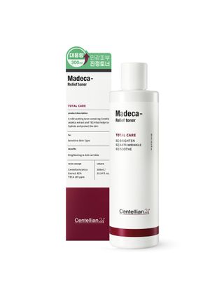 Centellian 24 Relief Toner - Korean Skin Care Wrinkle Facial Toner for Soothing with TECA, Centella Asiatica, Allantoin, Feverfew &amp; Bergamot Leaf (10.14 fl oz) by Dongkook Pharmaceutical