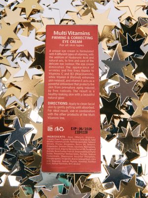 Absolute Care Clean Beauty Multi-Vitamins Firming &amp; Correcting Eye Cream for All Skin Types