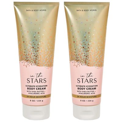 Bath and Body Works 2 Pack In The Stars Ultra Shea Body Cream 8 Oz.