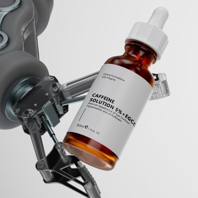 Caffeine Eye Serum with 5% EGCG - Moisturizing Solution for Reducing Dark Circles &amp; Puffiness - 30ml, Caffeine Solution for Face &amp; Under Eye Care