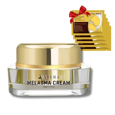 ABERA Melasma Cream (Premium Version) - Cream for Face Treatment, Cream for Hydrating to Plump and Repair Dry Skin, Safe for Sensitive Skin (1 Box + 5 Eye)